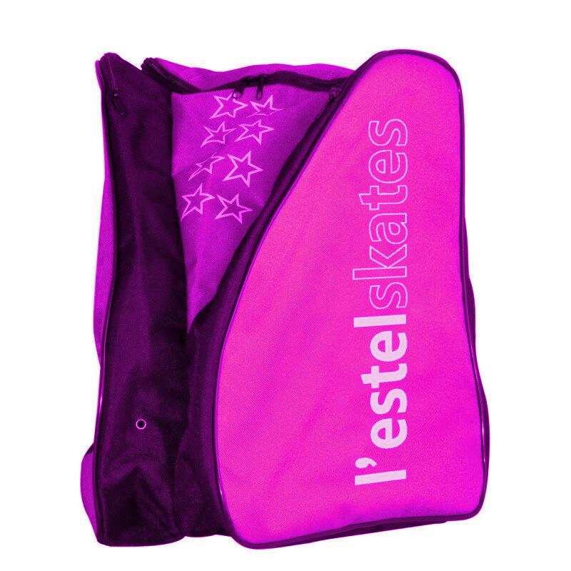 L'ESTEL SKATES - MOCHILA PORTA PATINES ADAPTABLE A TROLEY - AZUL 2/5