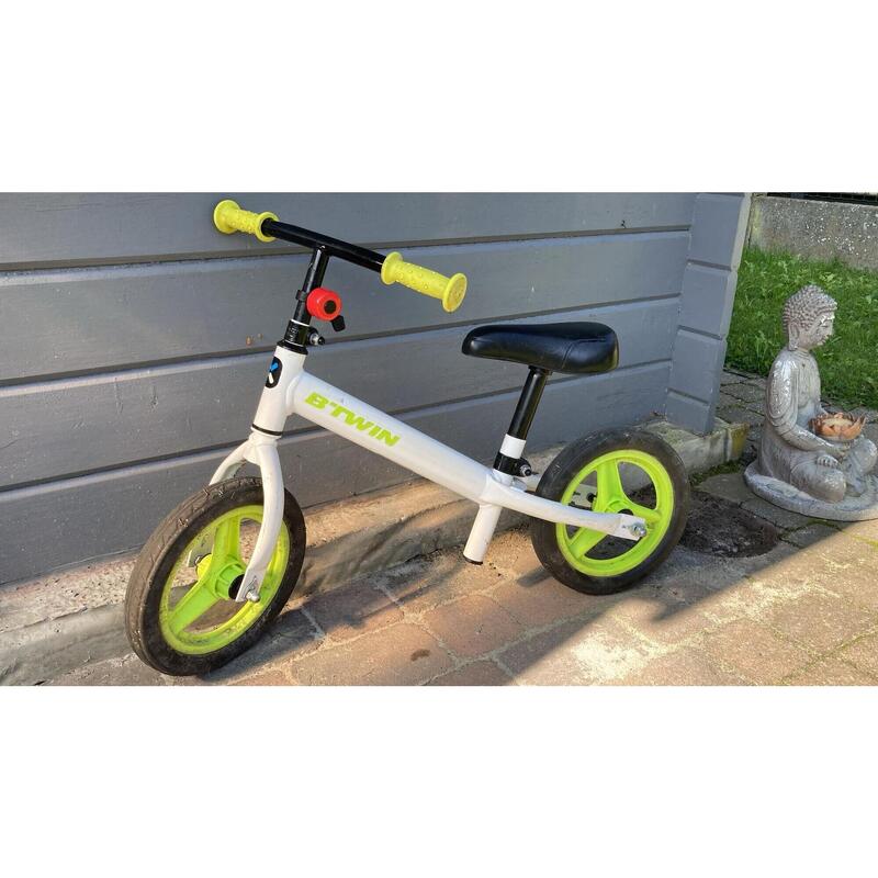 Entre Particuliers - Vélo d'équilibre enfant blanc vert B'TWIN