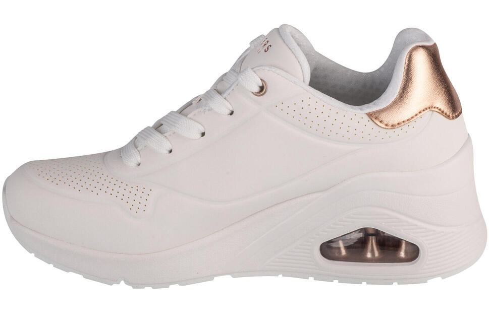Buty do chodzenia damskie Skechers Wht Uno Wedge
