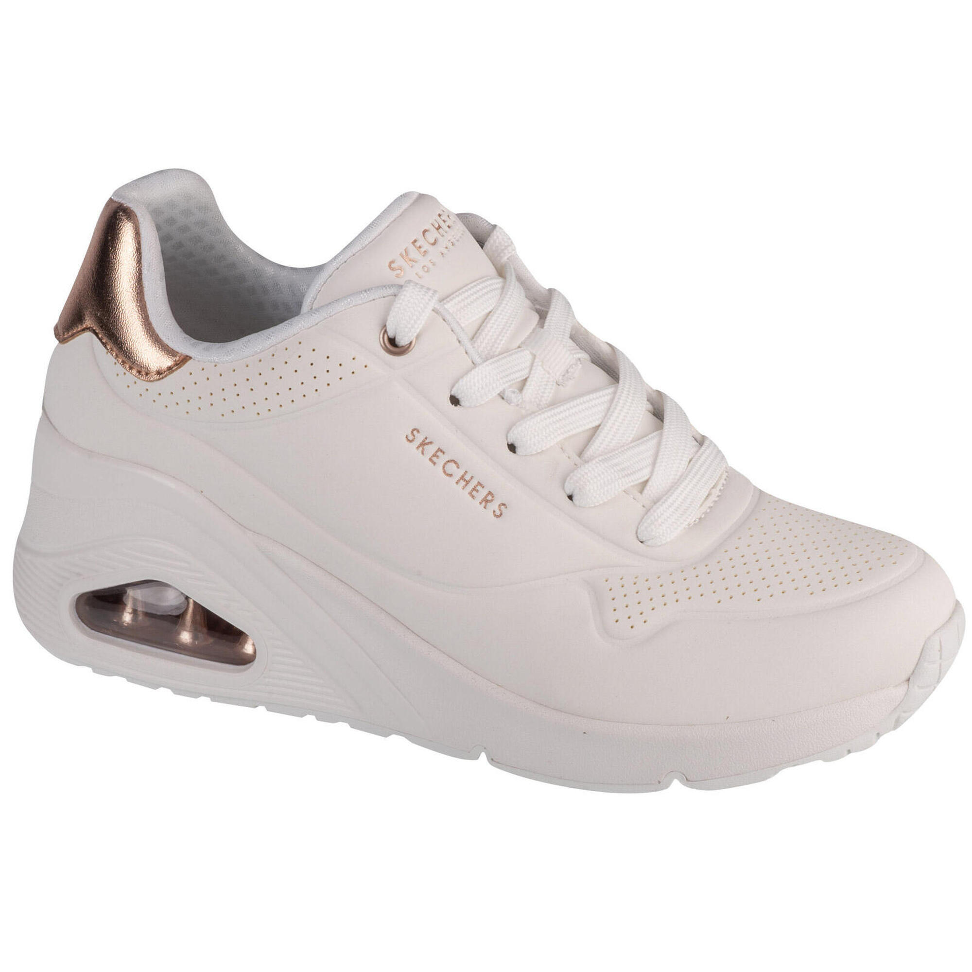 Skechers - Sneakers Pour Femmes Uno Wedge - Hi Steps - Baskets - Blanc - 38 - Decathlon