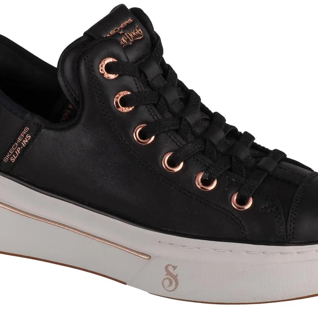 Trainers Female Skechers Slipins Snoop One Og Black