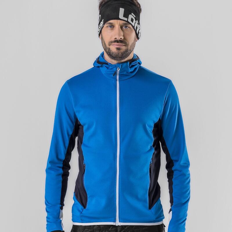 Technische longsleeve met rits voor heren Hoody Tech-Stretch - Zwart