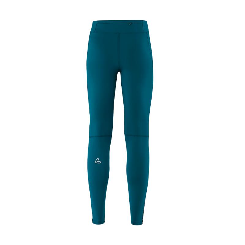 Hardloopbroek voor dames Long Tights DD Blue Coral - Blauw