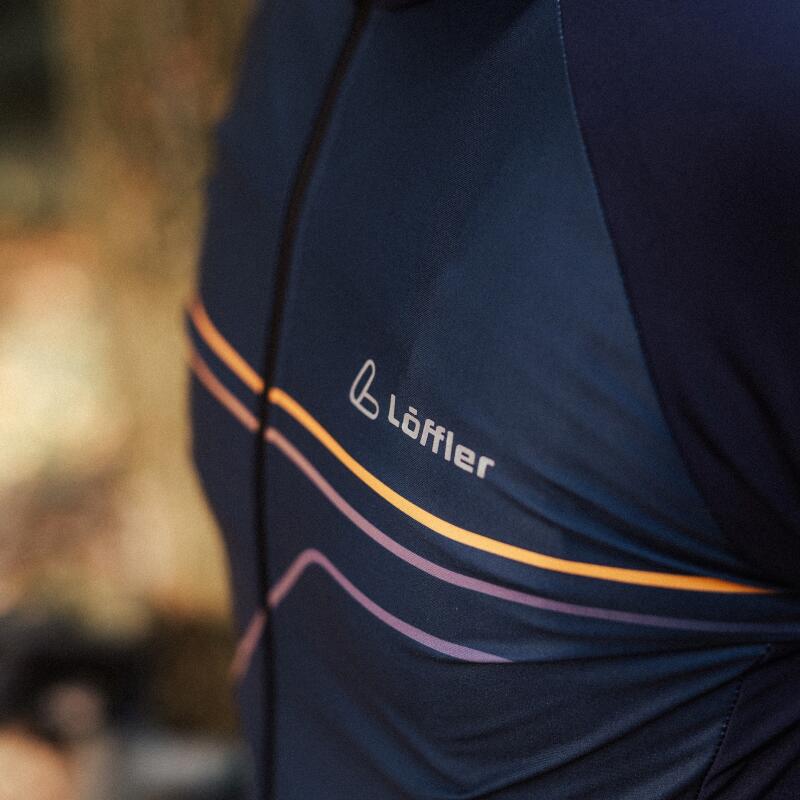 Langarm-Radsportshirt für Herren Conflux Hotbond RF – Dunkelblau 4/5