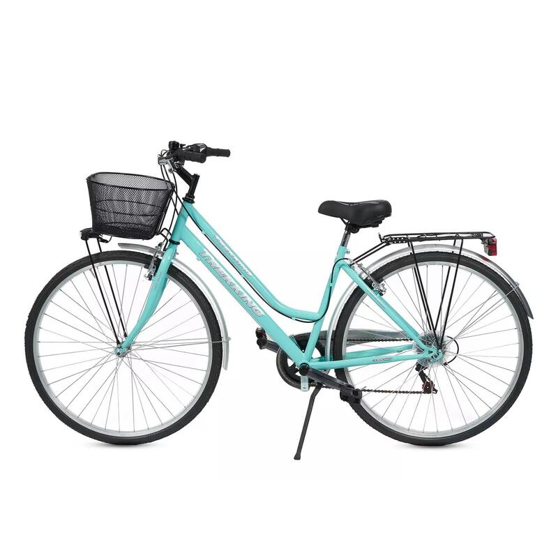 Bicicletta Donna da Città Misura 28 Bici con Cambio e Cestino Tiffany