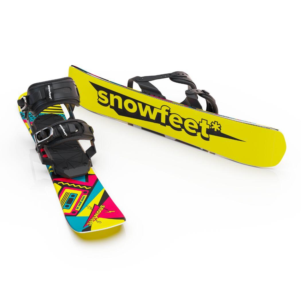 Snowfeet* Skiblades | 65 CM | Attacchi da snowboard | Skiboards Snowblades 3/7