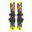 Krátké lyže Snowfeet Skiblades 65 | Snowboardové vázání