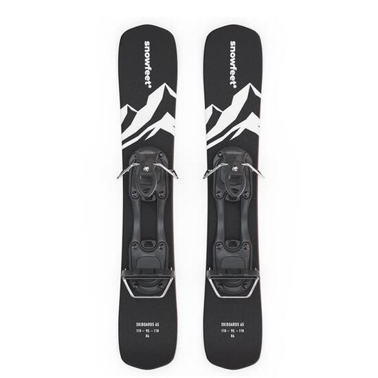 Skiblades di Snowfeet | 65 CENTIMETRI | attacchi da sci se |Skiboards Snowblades