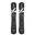 Krátké lyže Snowfeet Skiblades 65 CM | Pevné vázání