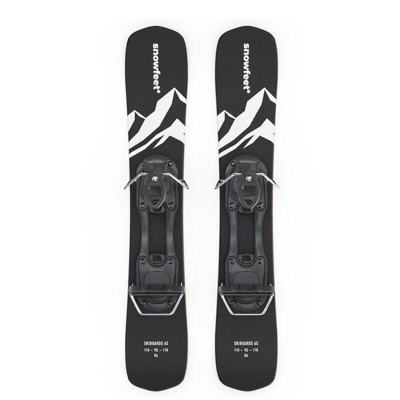Krátké lyže Snowfeet Skiblades 65 CM | Pevné vázání