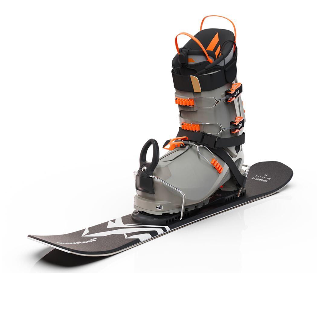 Skiblades von Snowfeet | 65 CM | einfache Skibindungen |Snowblades Skiboards 7/7