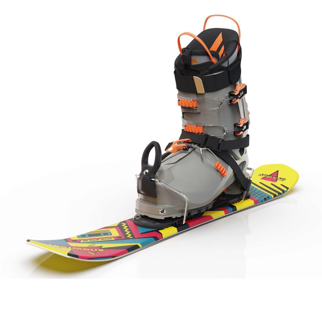 Skiblades di Snowfeet | 65 CENTIMETRI | attacchi da sci se |Skiboards Snowblades 7/7