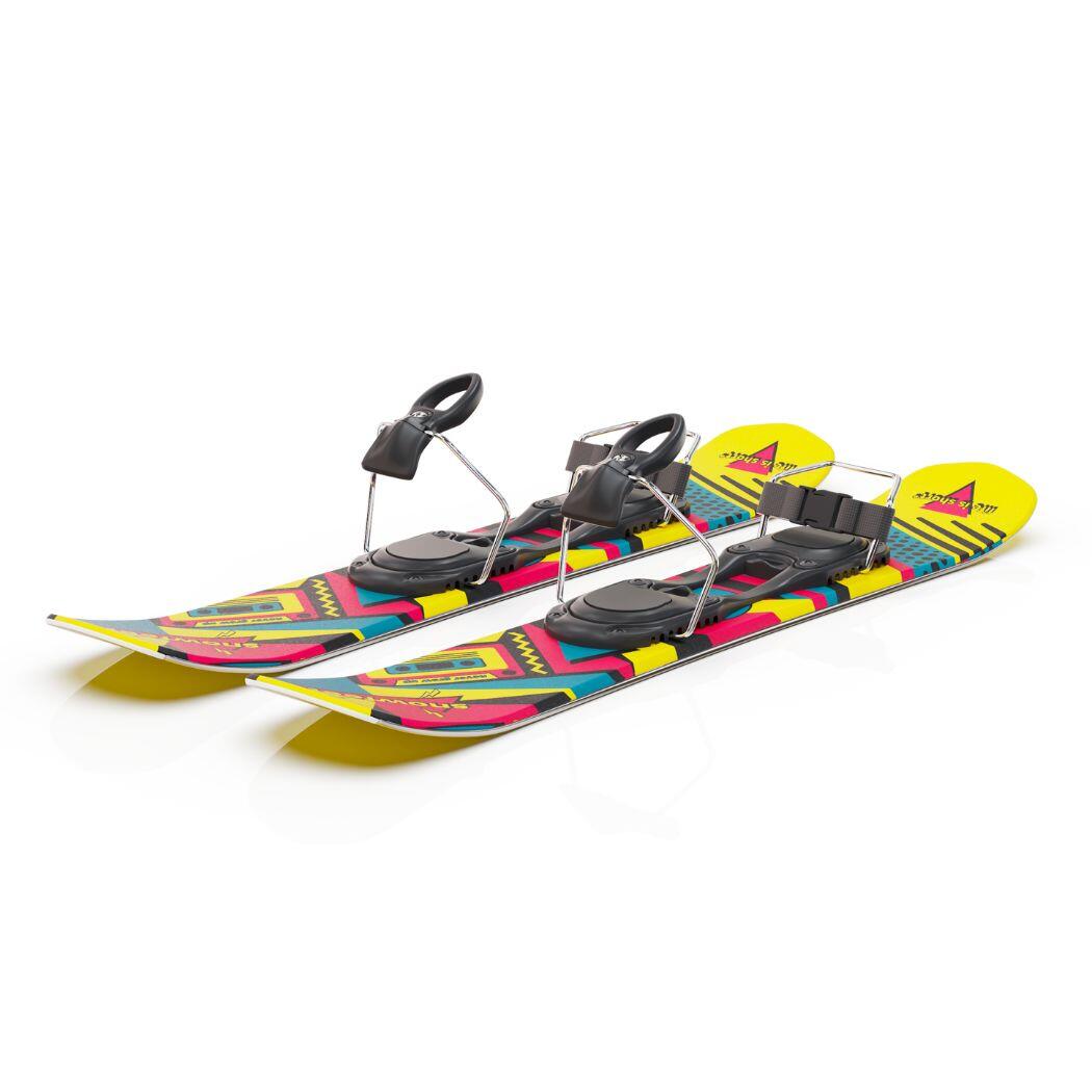 Skiblades di Snowfeet | 65 CENTIMETRI | attacchi da sci se |Skiboards Snowblades 4/7