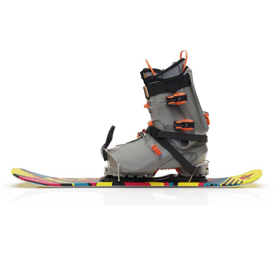 Skiblades di Snowfeet | 65 CENTIMETRI | attacchi da sci se |Skiboards Snowblades 6/7