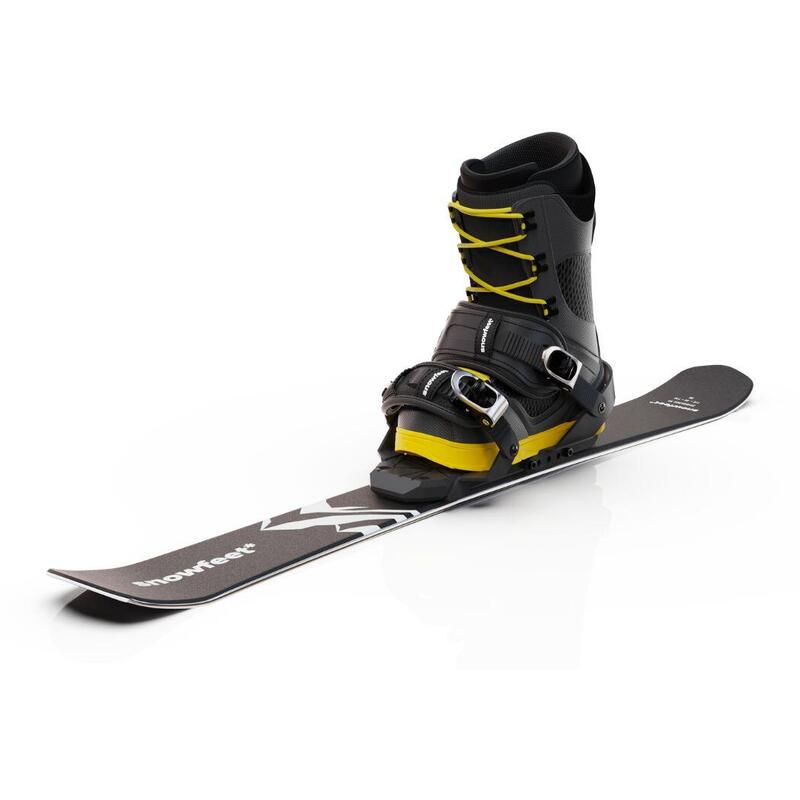 Krátké lyže Snowfeet Skiblades 99 | Snowboardové vázání