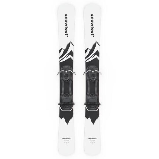 Snowfeet* Skiblades | 99 CM | Attacchi da sci semplici|Skiboards Snowblades