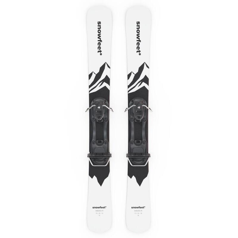 Krátké lyže Snowfeet Skiblades 99 | Pevné vázání