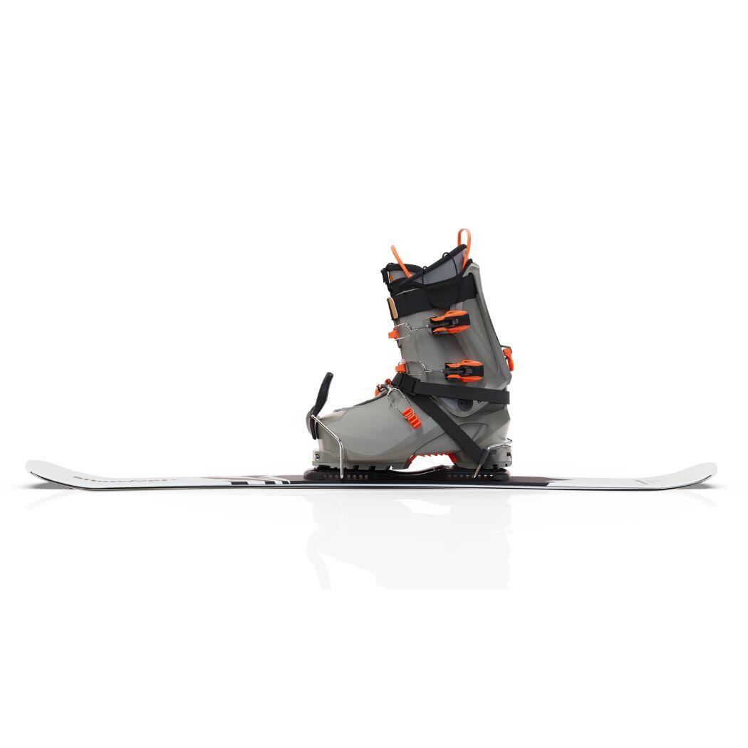 Snowfeet* Skiblades | 99 CM | Attacchi da sci semplici|Skiboards Snowblades 6/7
