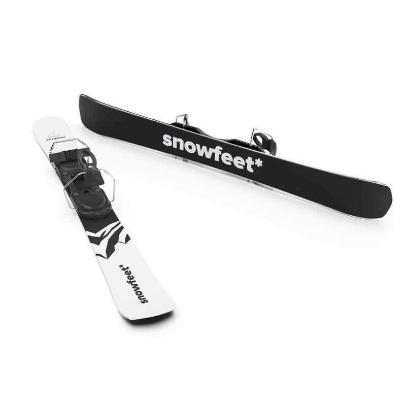 Krátké lyže Snowfeet Skiblades 99 | Pevné vázání