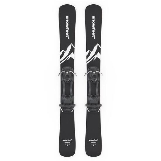 Snowfeet* Skiblades | 99 CM | Attacchi da sci semplici|Skiboards Snowblades