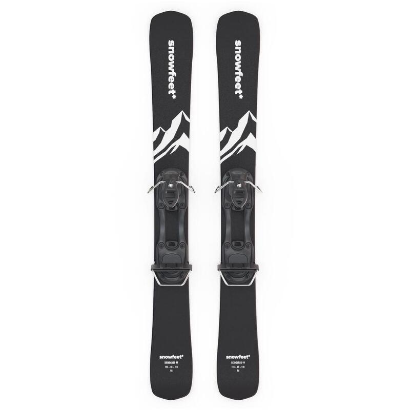 Krátké lyže Snowfeet Skiblades 99 | Pevné vázání