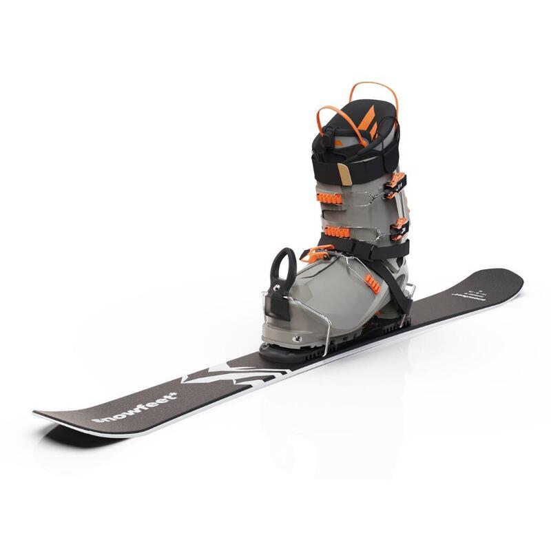 Krátké lyže Snowfeet Skiblades 99 | Pevné vázání