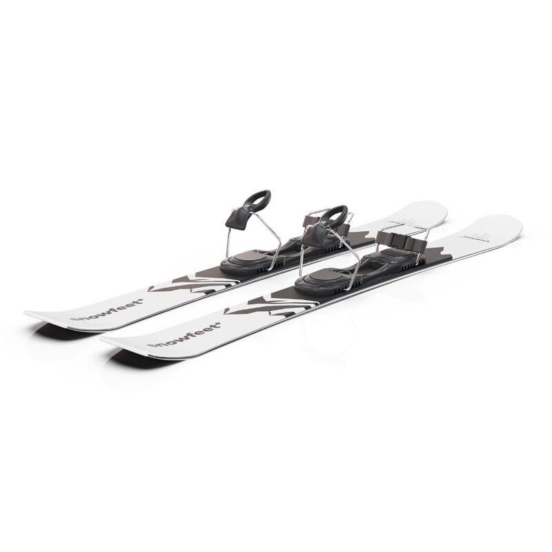 Krátké lyže Snowfeet Skiblades 99 | Pevné vázání