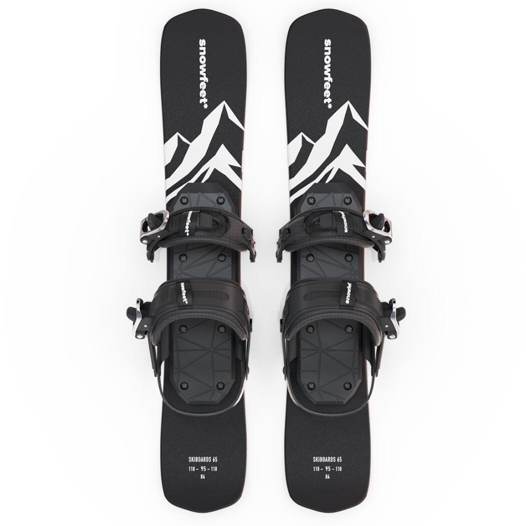 SNOWFEET Krátké lyže Snowfeet Skiblades 65 | Snowboardové vázání