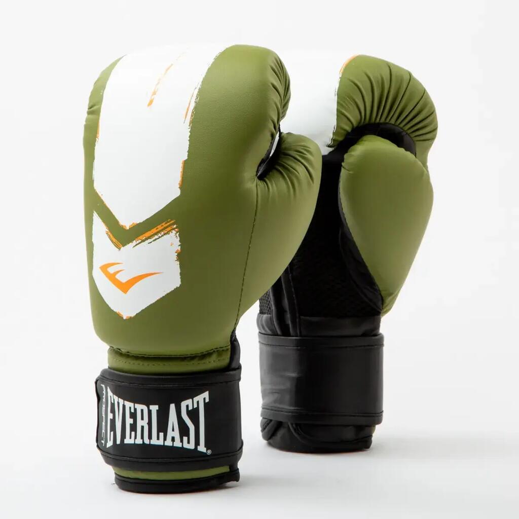 Everlast Prospect 2 Boxing Glove, Green/white 8-OZ