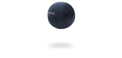Wassergefüllte Fitnessball aufblasbar Aquaball L 50 cm zwart
