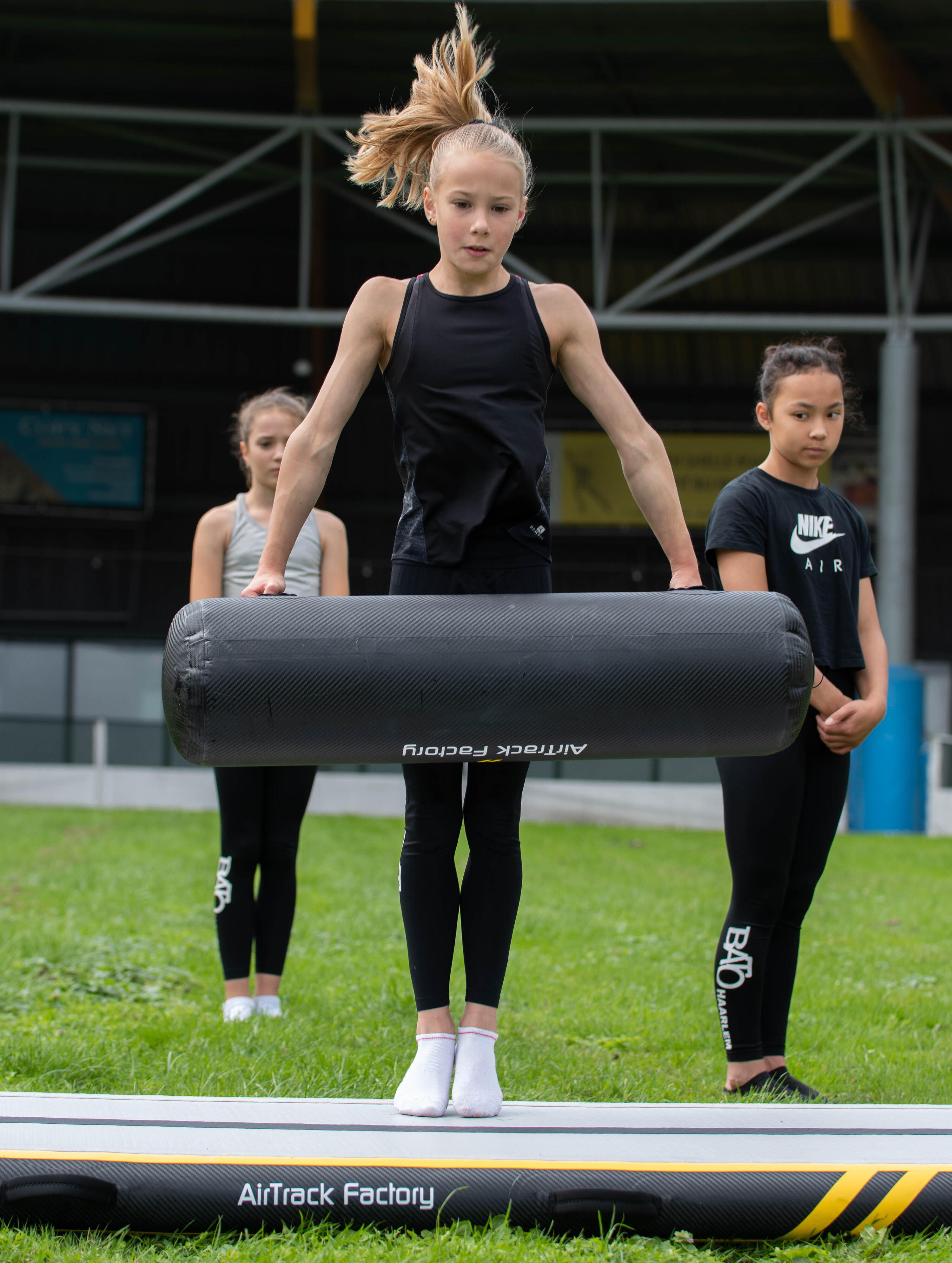Sac de fitness rempli d'eau gonflable Aquabag L 85 x 25 cm noir 4/5