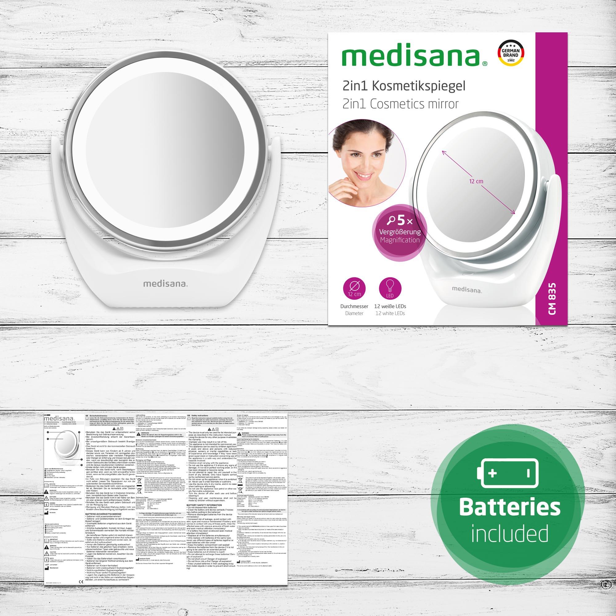 Tensiómetro de brazo MEDISANA BU A52 Connect, con pantalla XL + App 6/6