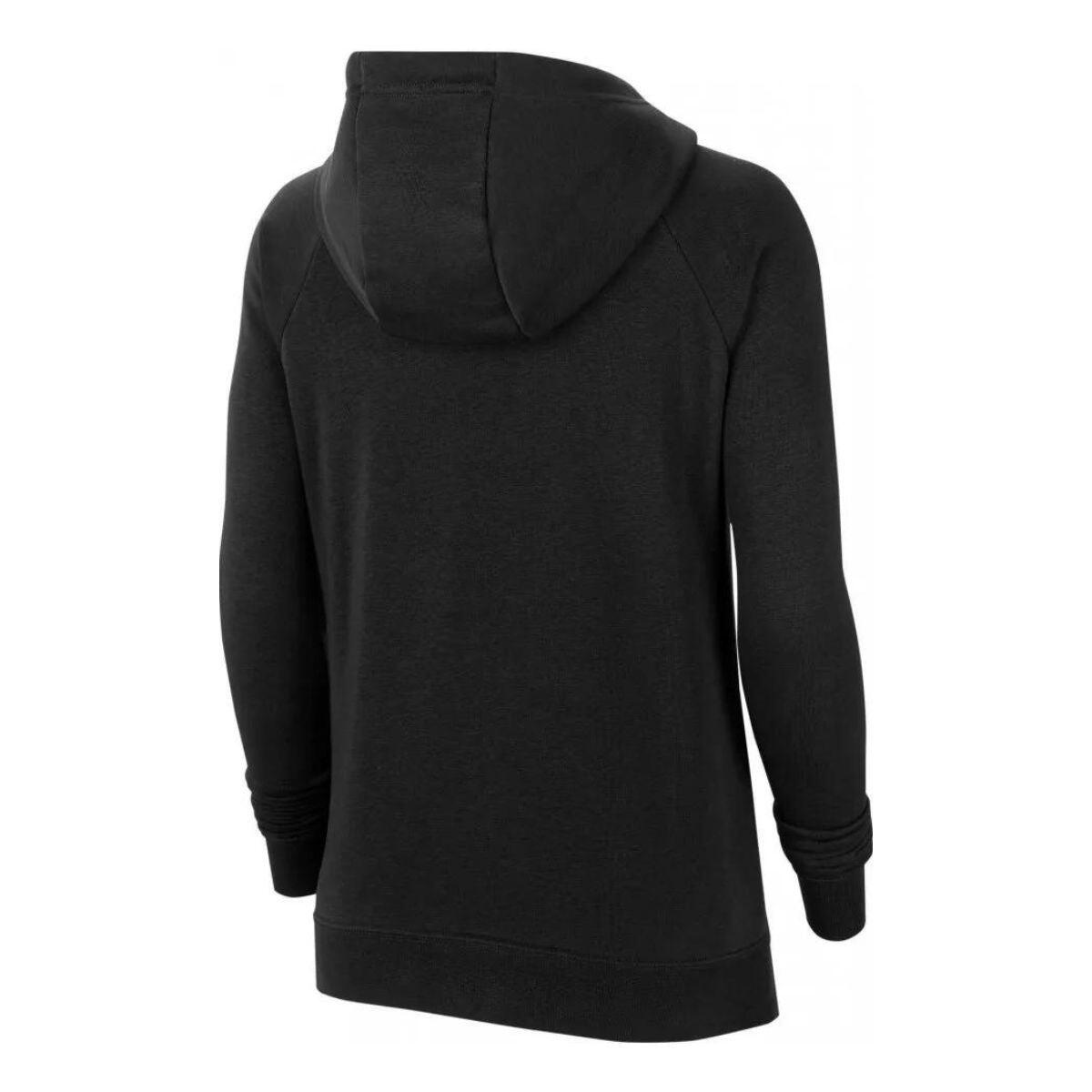 Felpa con cappuccio donna ( fleece) nike nero 7/7
