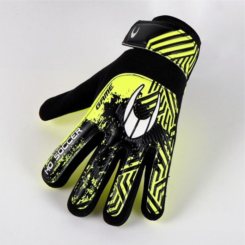 Torwarthandschuhe Game Lime - Latex HARDSOFT+ 3+3 mm, negative Schnitt, grün 2/7
