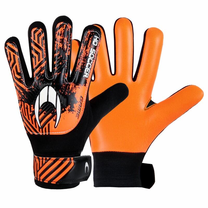 Les gants de gardien de but de football Game Orange