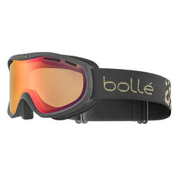 Masque de ski Bolle SIERRA Black & White Shiny - Vermillon Gun Cat 2