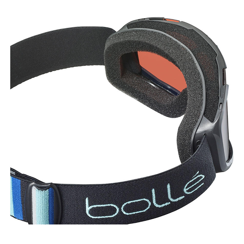 Skibril ROCKET Black Matte - Rosy Bronze Cat 3 2/5