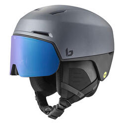 Casque de ski X-FUSION MIPS Titanium Black Matte - Photochromic Blue Cat 1 to 3