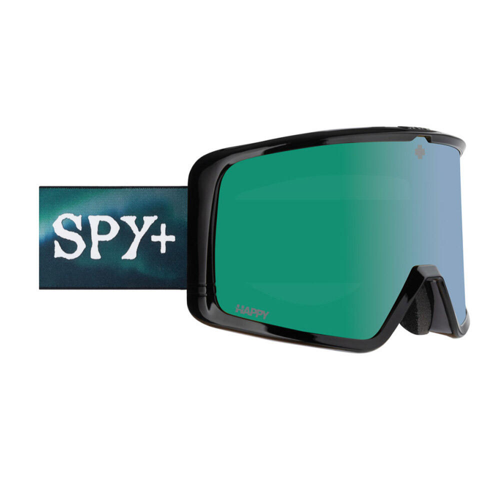 SPY MEGALITH Unisex Snow Goggles - Tom Wallisch/Happy ML Rose Tropical Green Mirror