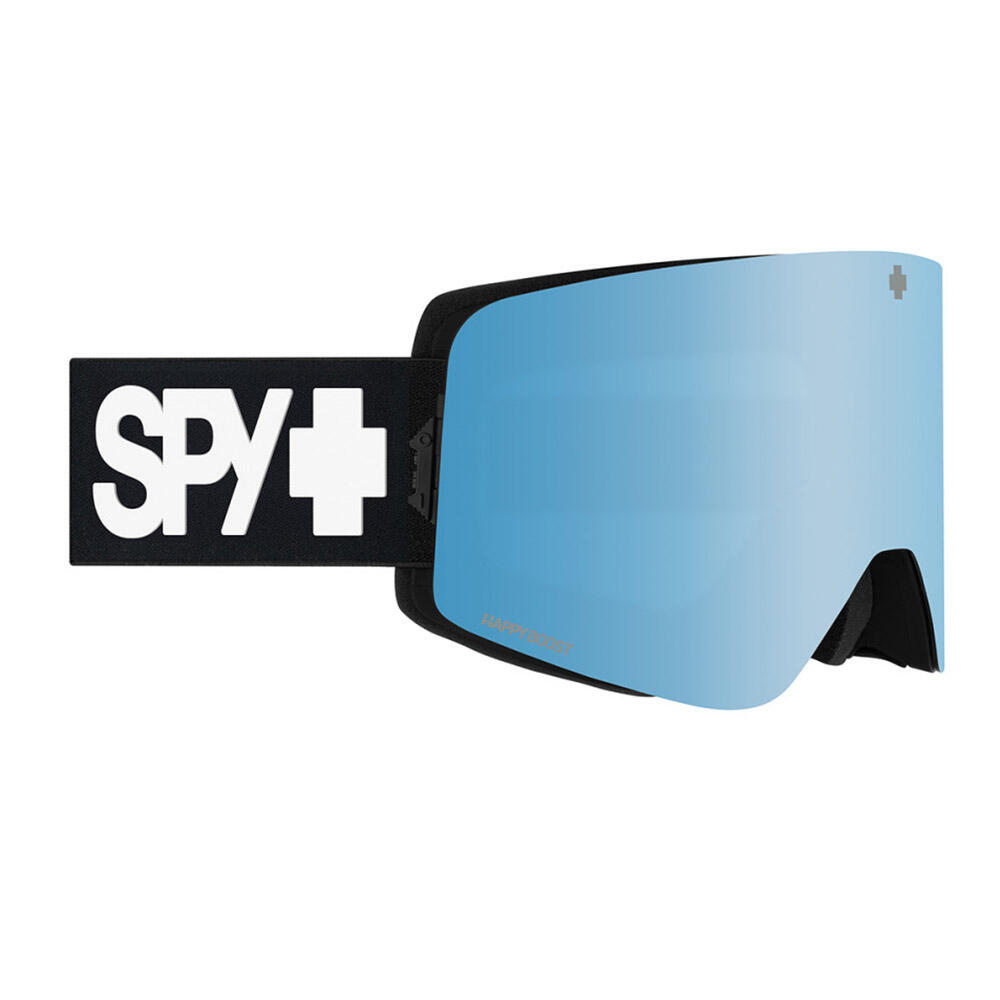SPY MARAUDER Unisex Snow Goggles - Everblack/HB Ice Blue Mirror & HB LL Coral