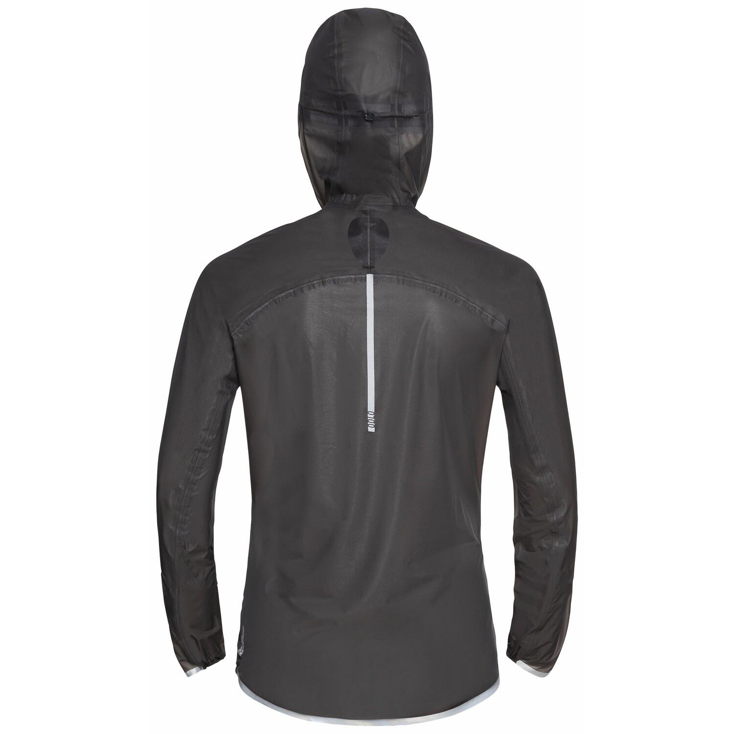 Veste Noir Femme Odlo Dual Dry 4/4
