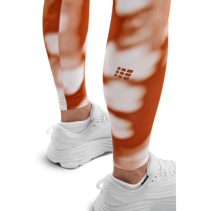 Długie legginsy sportowe do biegania CEP limitowana kolekcja Bloom damskie 5/5