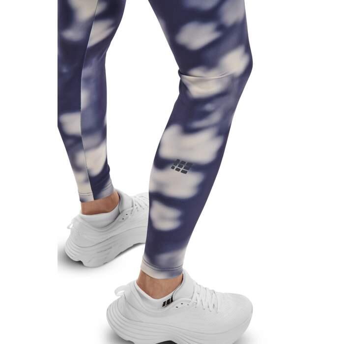 Długie legginsy sportowe do biegania CEP limitowana kolekcja Bloom damskie 5/5