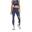 Colanti - bloom tights running W - blue | white