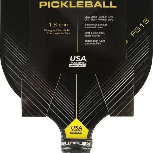 Fibreglass pickleball racket sunflex Favus FG13