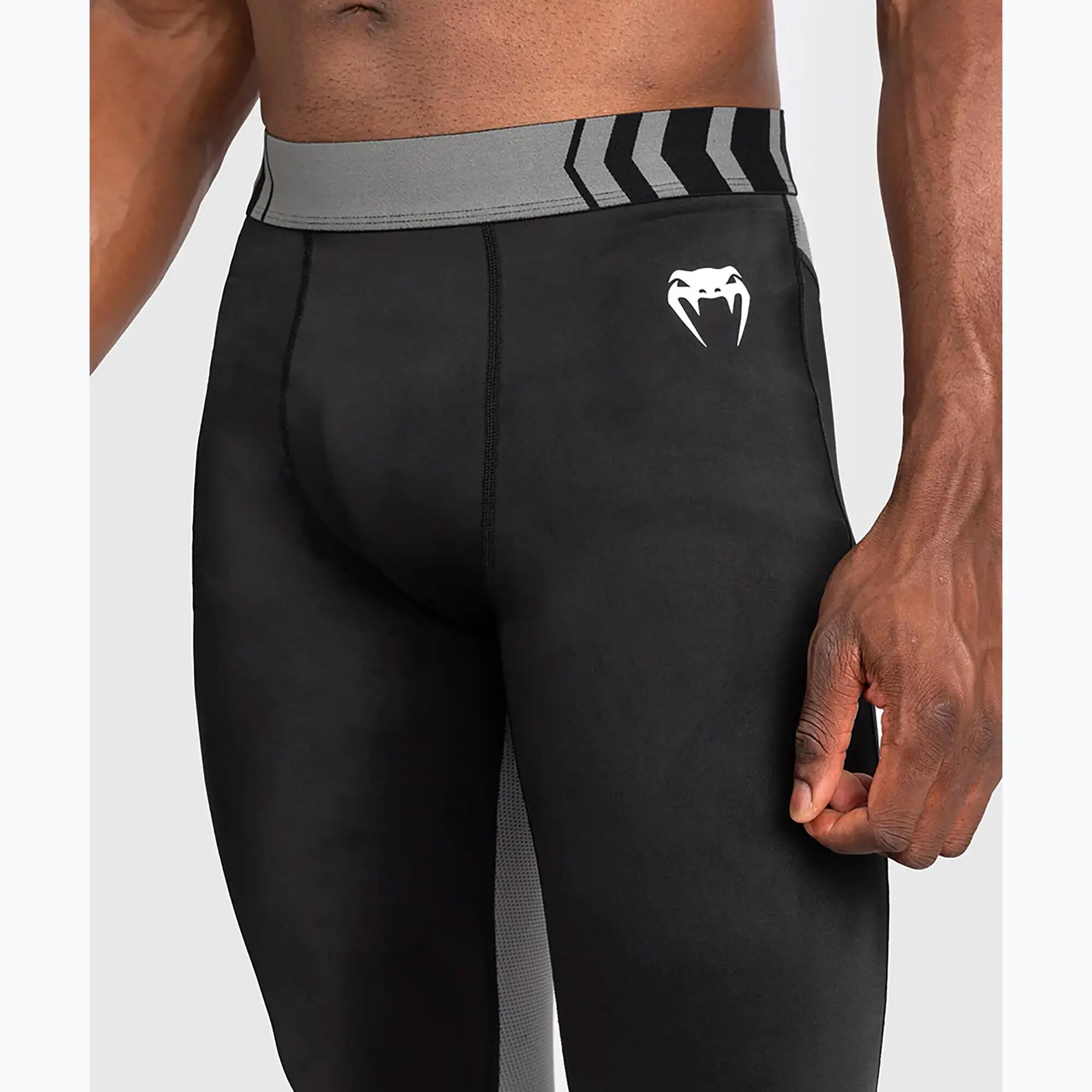 Venum Tempest Leggings voor heren, zwart/grijs, maat M 4/5