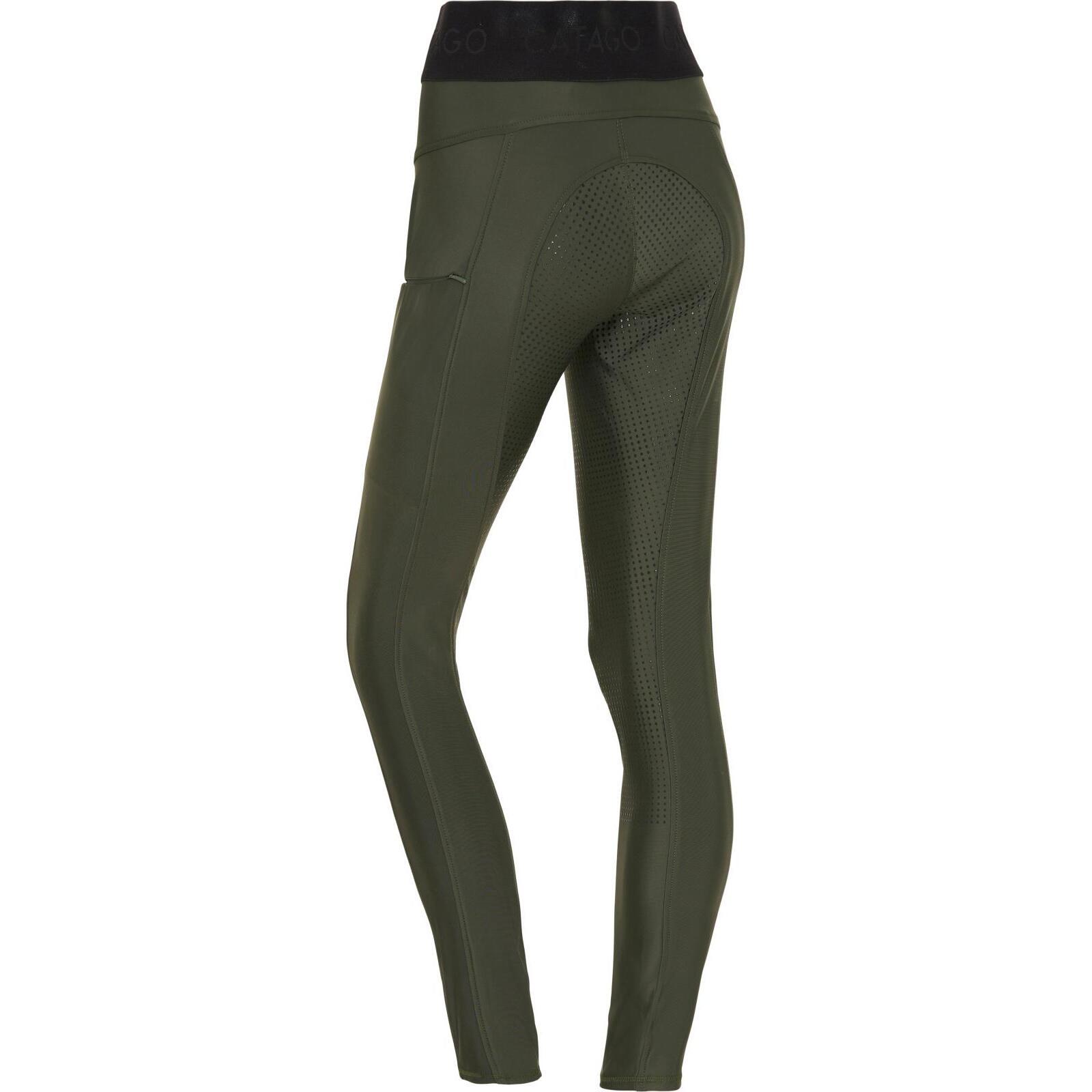 Damskie legginsy jeździeckie z pełną przyczepnością Catago Aroy 6/6