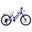 Vélo de fille VTT Canellini LINCY 20" - Violet/Fuchsia