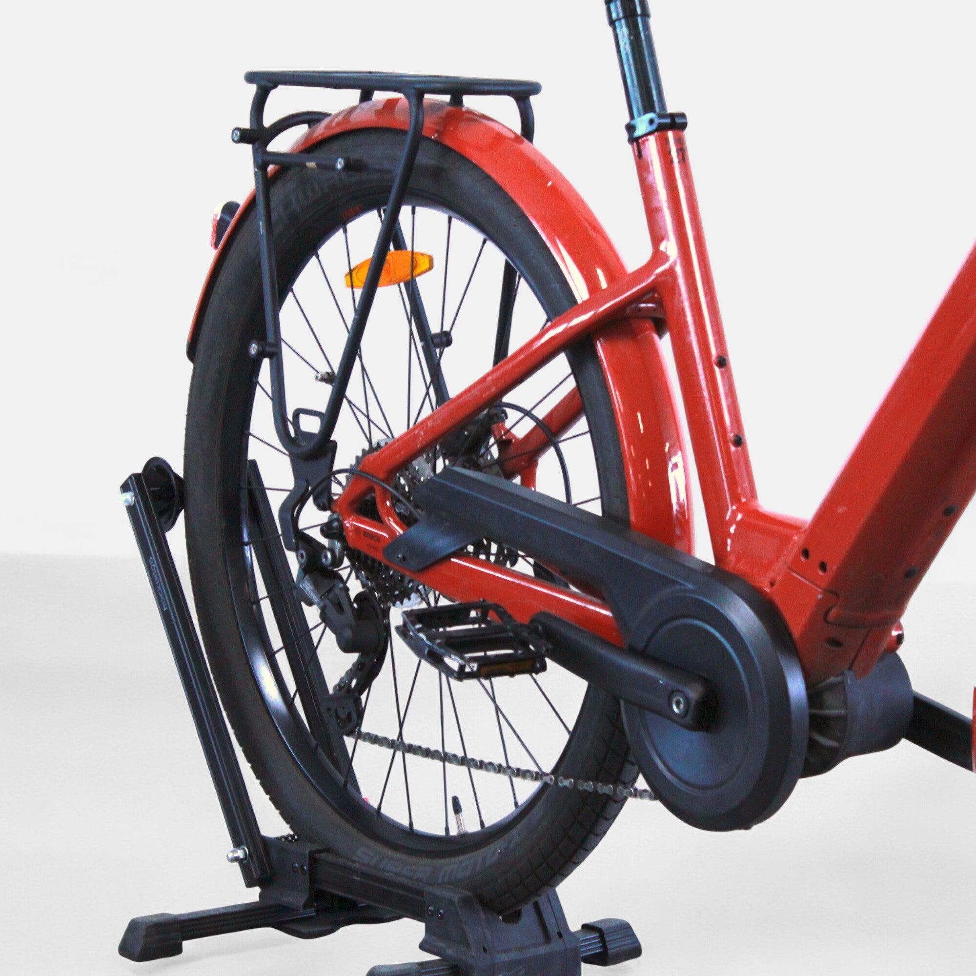 Tweedehands - Stadsfiets elektrische  Lundi 27.1 rouge  - Uitstekend 3/6