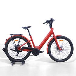 Reconditionné - Vélo de ville électrique Lundi 27.1 rouge - Excellent état